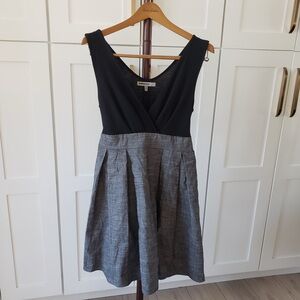 Bailey Blue Black and Gray Midi Dress